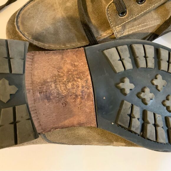 To Boot New York Gray Suede Split Toe Boots size 8.5 main image 13